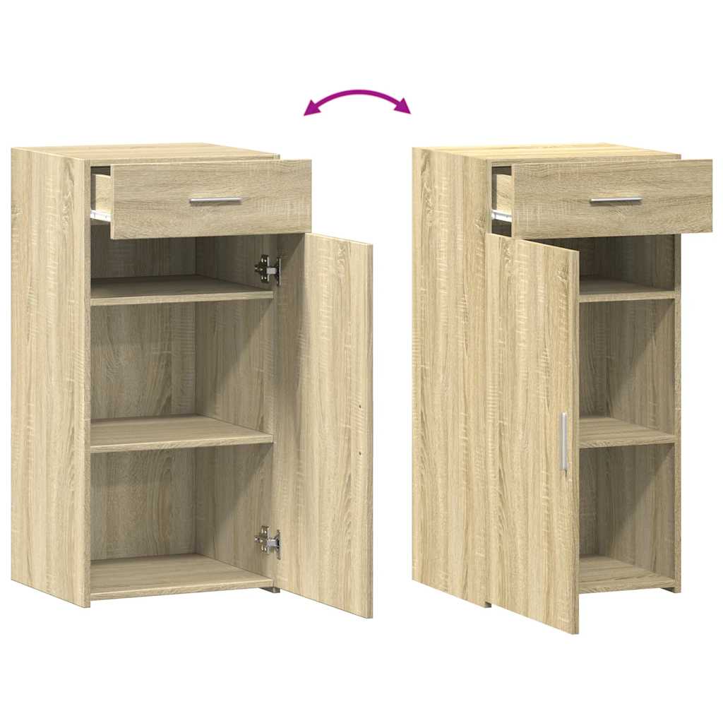 vidaXL Dulap, stejar sonoma, 45x42,5x93 cm, lemn prelucrat