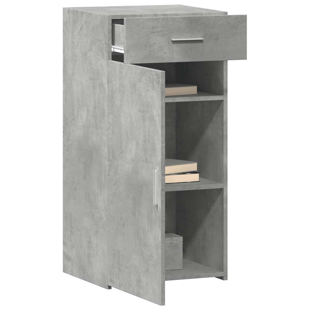 vidaXL Dulap, gri beton, 45x42,5x93 cm, lemn prelucrat vidaXL Dulap, gri beton, 45x42,5x93 cm, lemn prelucrat