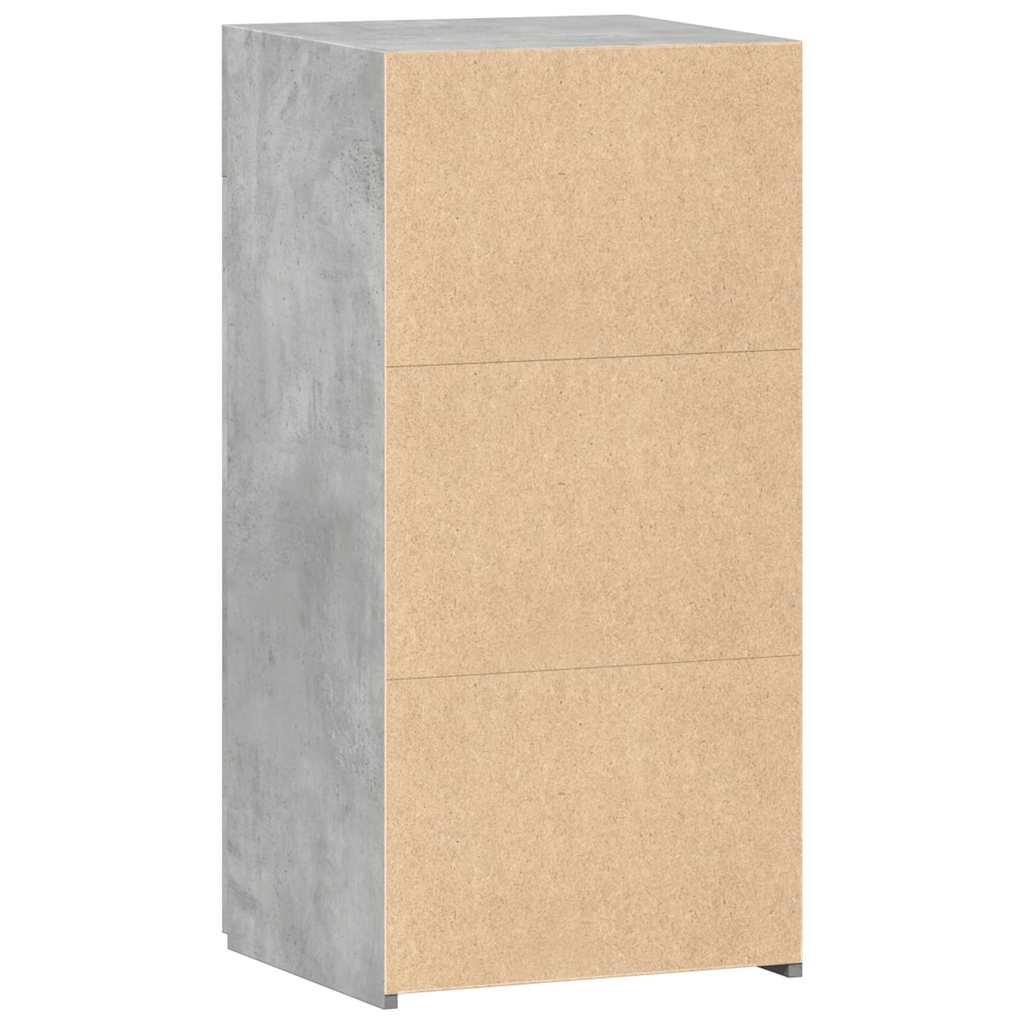 vidaXL Dulap, gri beton, 45x42,5x93 cm, lemn prelucrat vidaXL Dulap, gri beton, 45x42,5x93 cm, lemn prelucrat