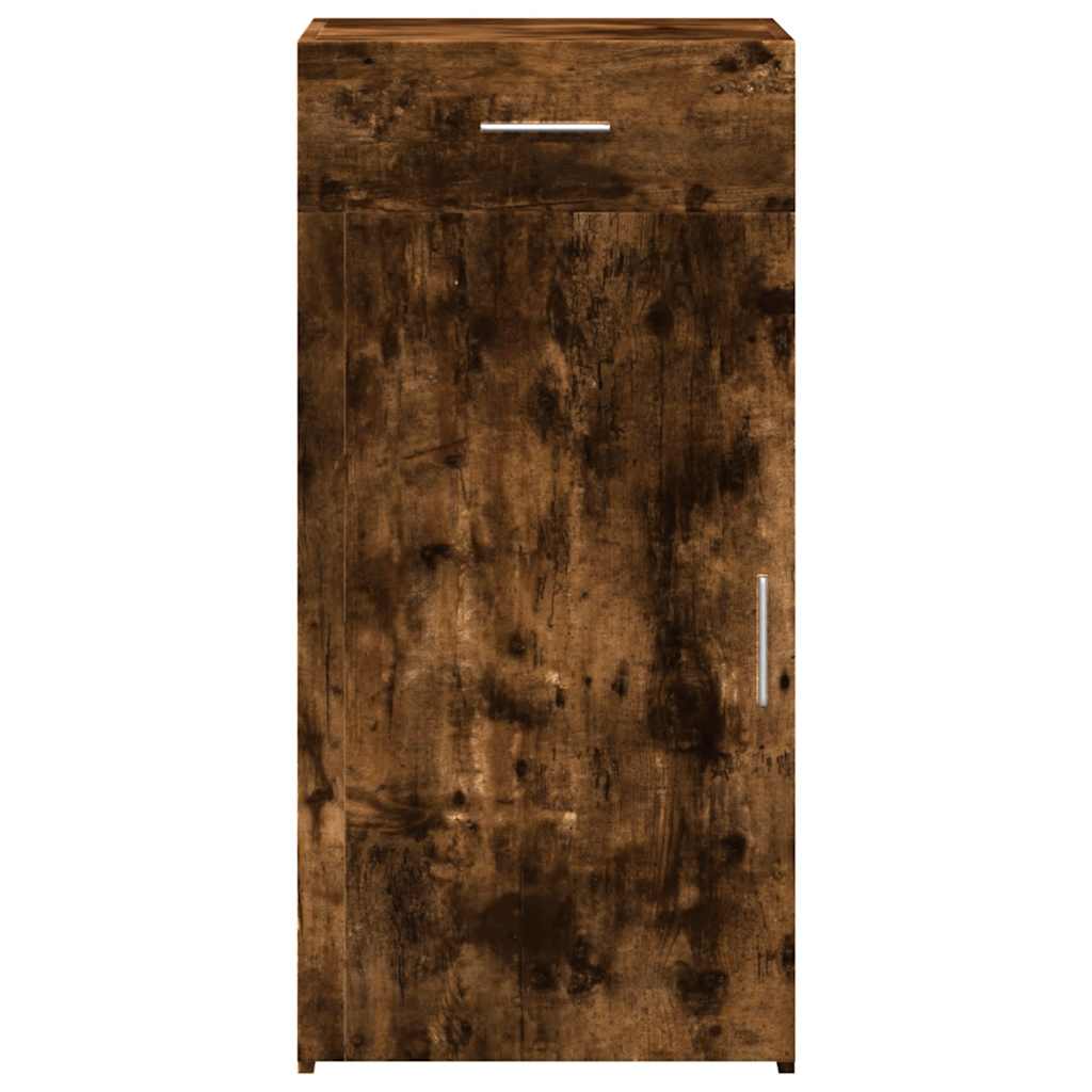 vidaXL Dulap, stejar afumat, 45x42,5x93 cm, lemn prelucrat