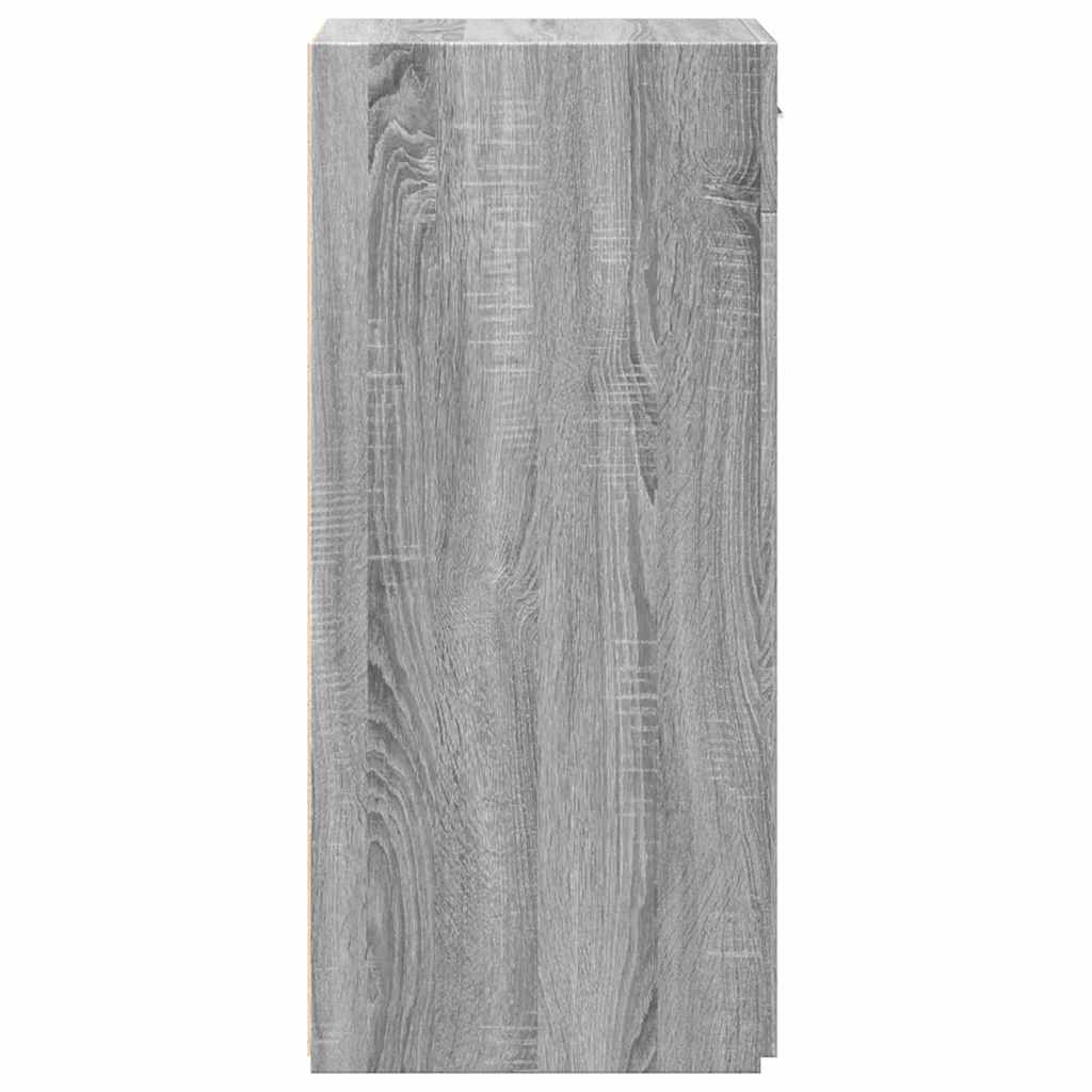 vidaXL Dulap, sonoma gri, 45x42,5x93 cm, lemn prelucrat