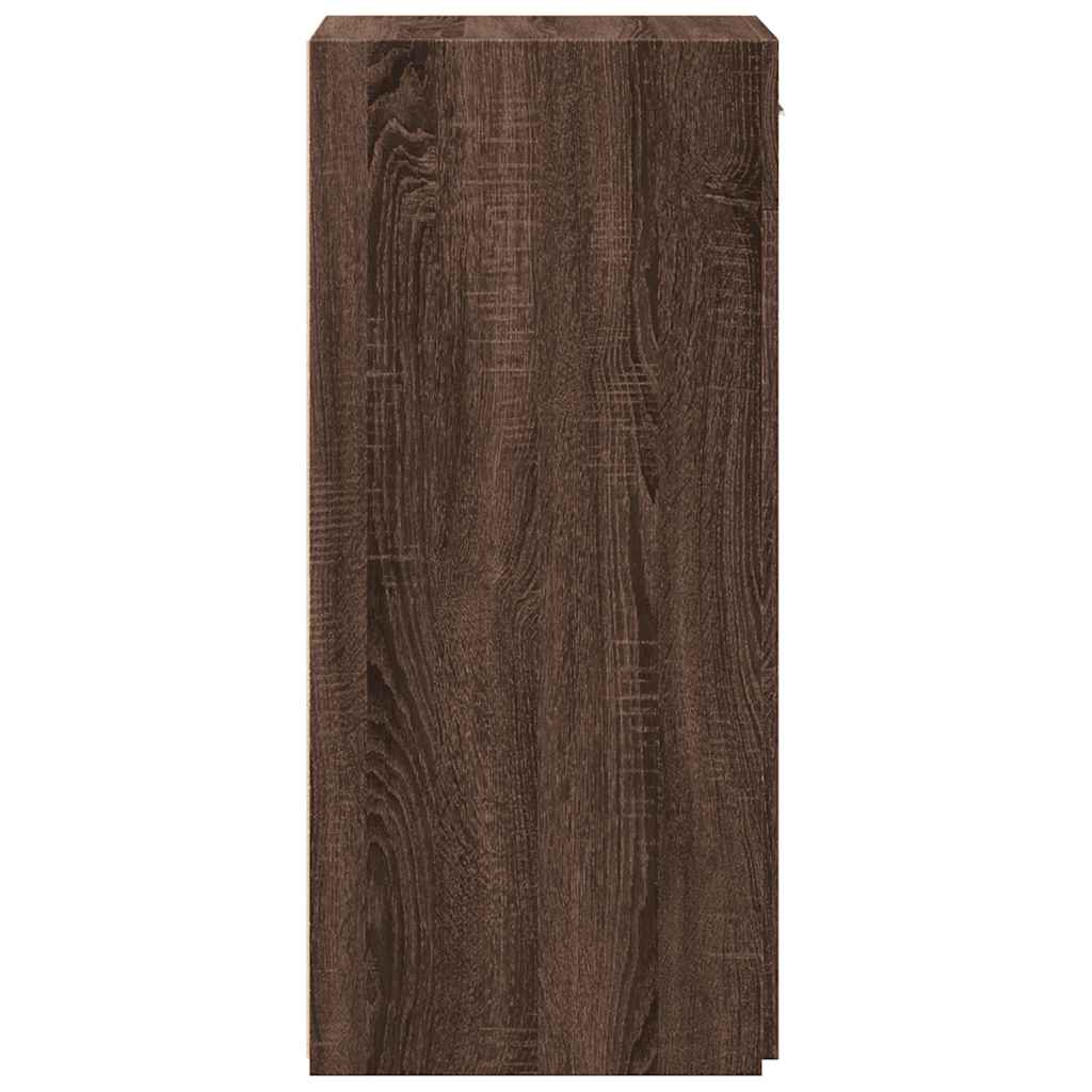 vidaXL Dulap, stejar maro, 45x42,5x93 cm, lemn prelucrat