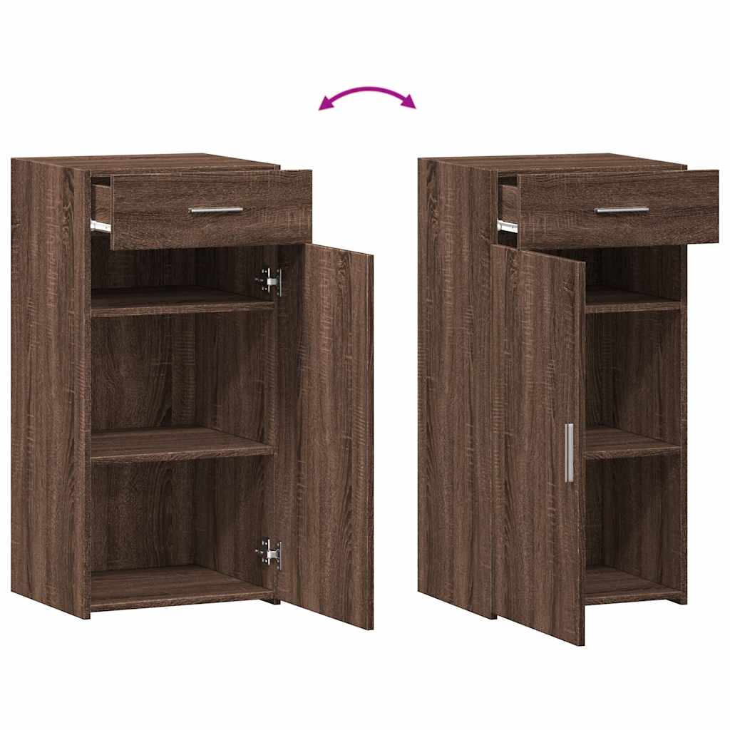 vidaXL Dulap, stejar maro, 45x42,5x93 cm, lemn prelucrat
