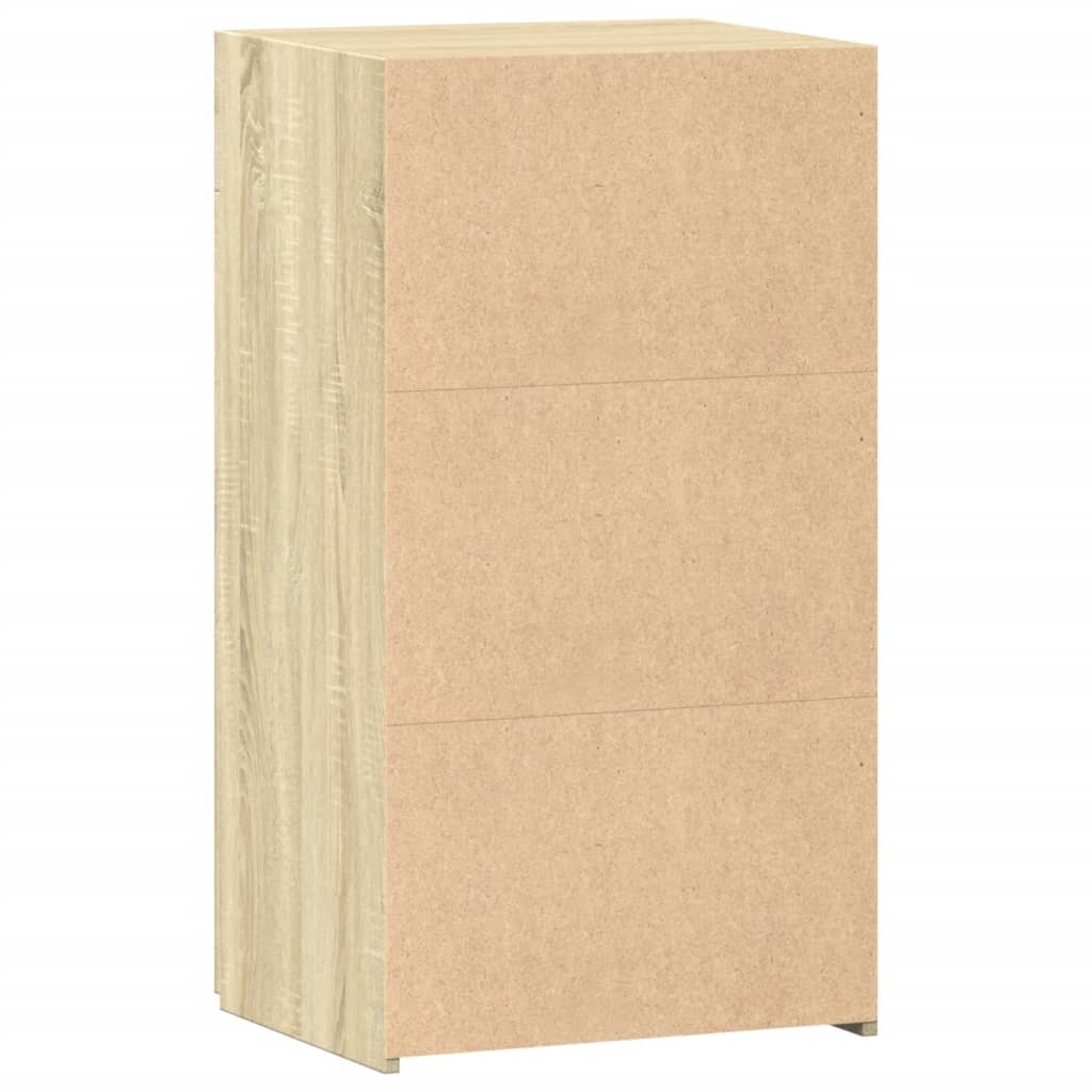 vidaXL Dulap, stejar sonoma, 50x42,5x93 cm, lemn prelucrat