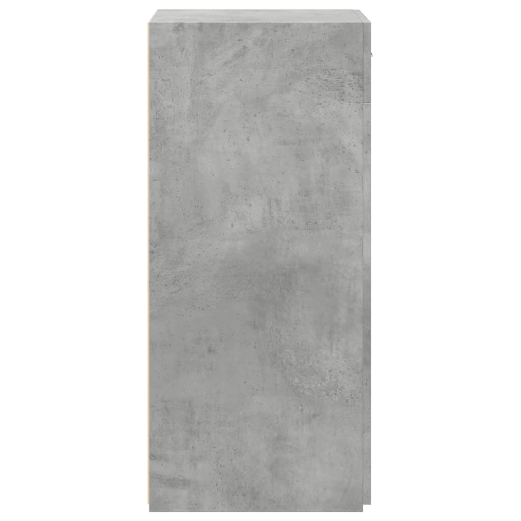 vidaXL Dulap, gri beton, 50x42,5x93 cm, lemn prelucrat vidaXL Dulap, gri beton, 50x42,5x93 cm, lemn prelucrat