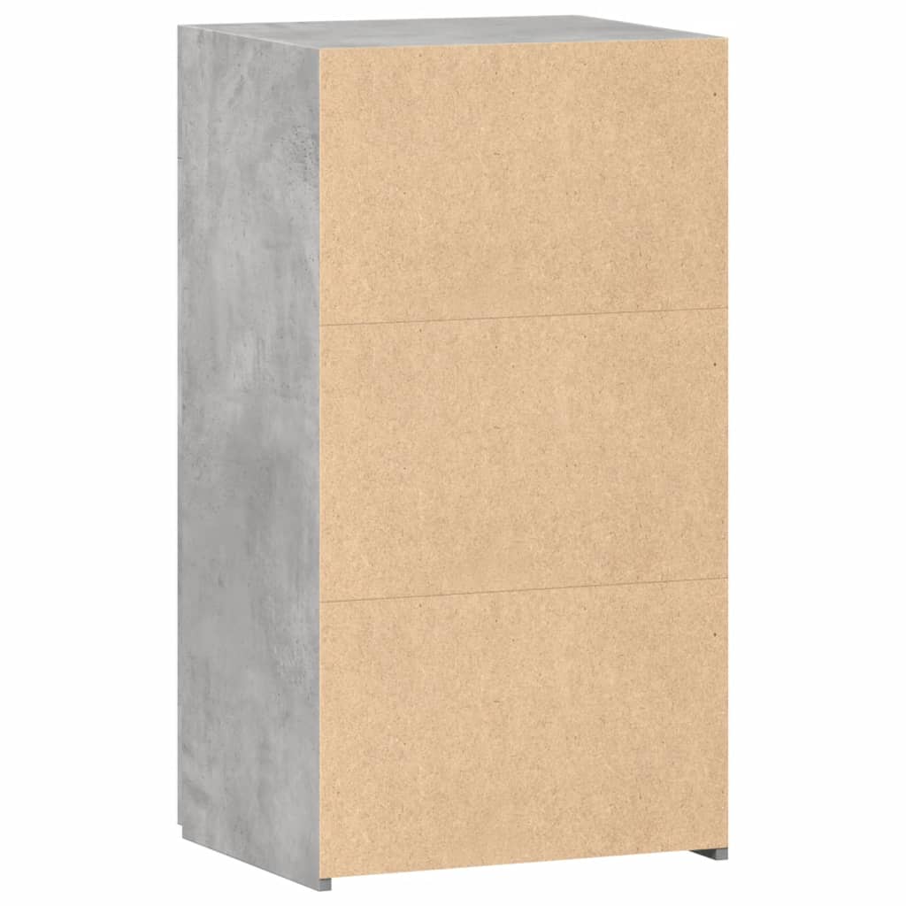 vidaXL Dulap, gri beton, 50x42,5x93 cm, lemn prelucrat vidaXL Dulap, gri beton, 50x42,5x93 cm, lemn prelucrat