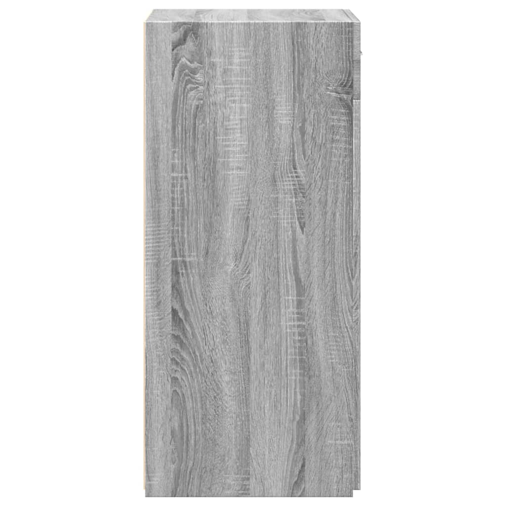 vidaXL Dulap, gri sonoma, 50x42,5x93 cm, lemn prelucrat vidaXL Dulap, gri sonoma, 50x42,5x93 cm, lemn prelucrat