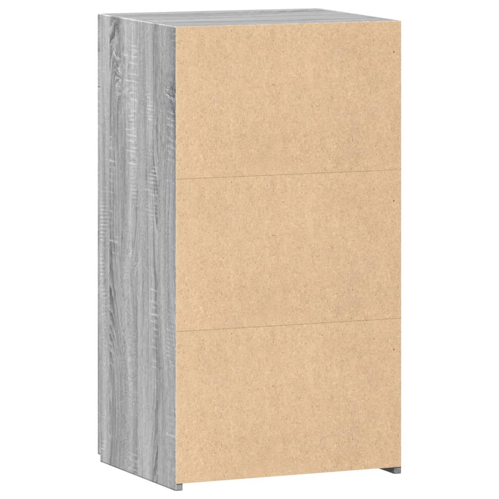 vidaXL Dulap, gri sonoma, 50x42,5x93 cm, lemn prelucrat vidaXL Dulap, gri sonoma, 50x42,5x93 cm, lemn prelucrat