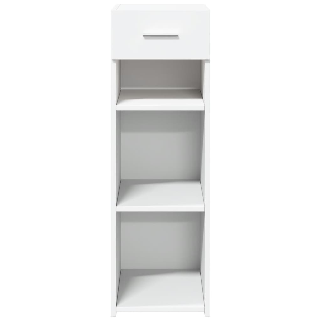 vidaXL Dulap, alb, 30x42,5x93 cm, lemn prelucrat