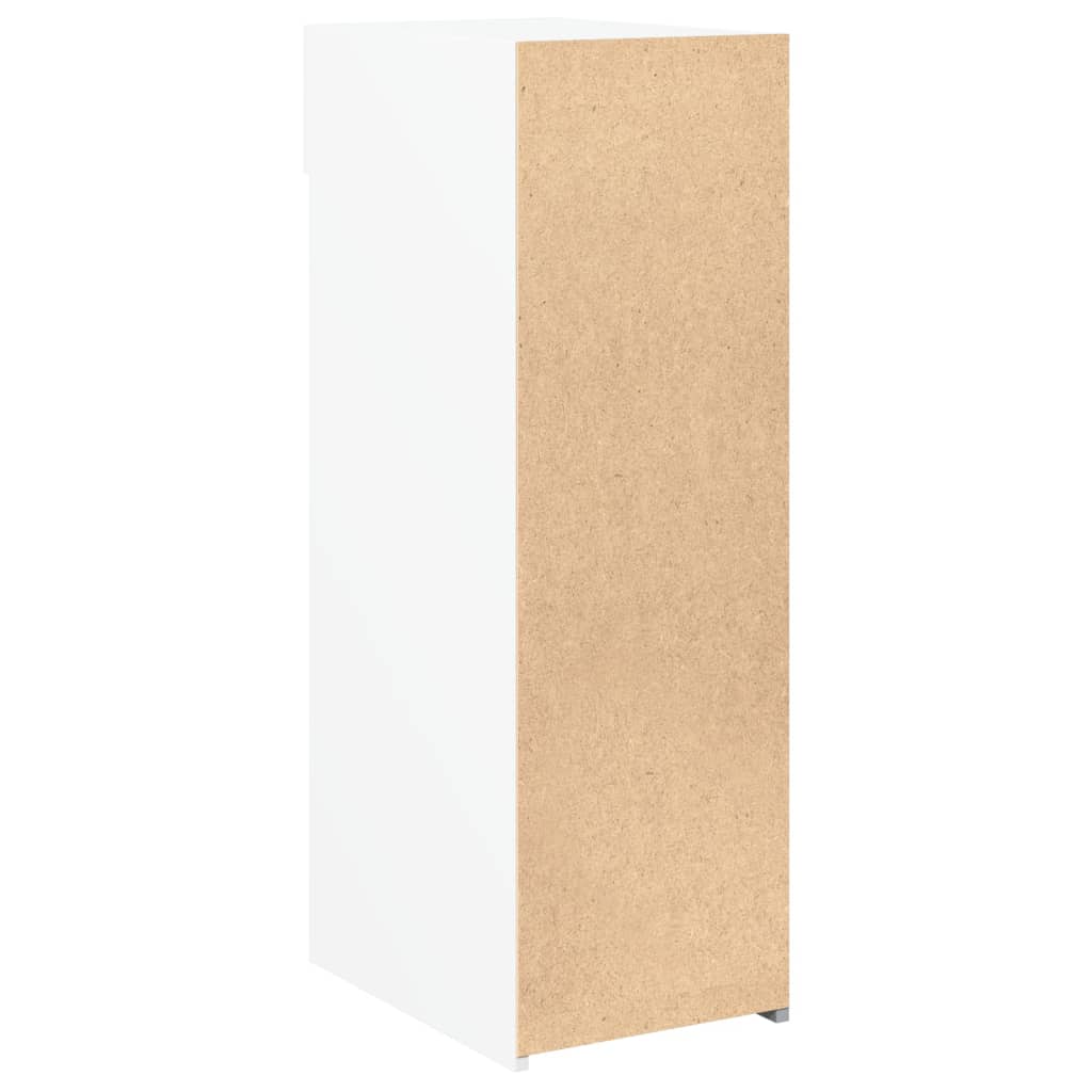 vidaXL Dulap, alb, 30x42,5x93 cm, lemn prelucrat