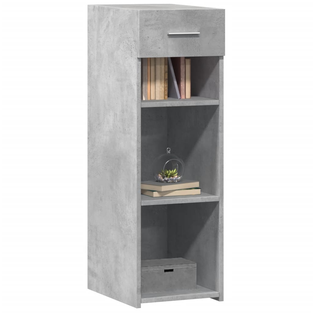 vidaXL Dulap, gri beton, 30x42,5x93 cm, lemn prelucrat vidaXL Dulap, gri beton, 30x42,5x93 cm, lemn prelucrat