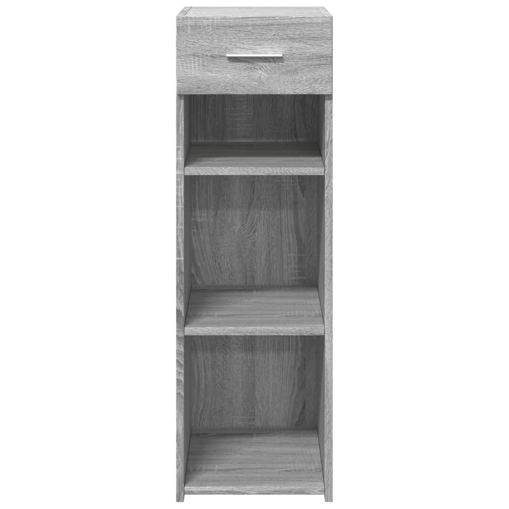 vidaXL Dulap, gri sonoma, 30x42,5x93 cm, lemn prelucrat