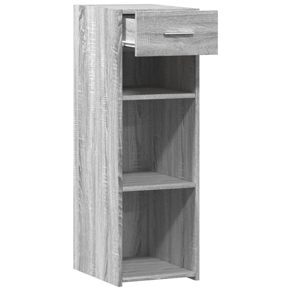 vidaXL Dulap, gri sonoma, 30x42,5x93 cm, lemn prelucrat
