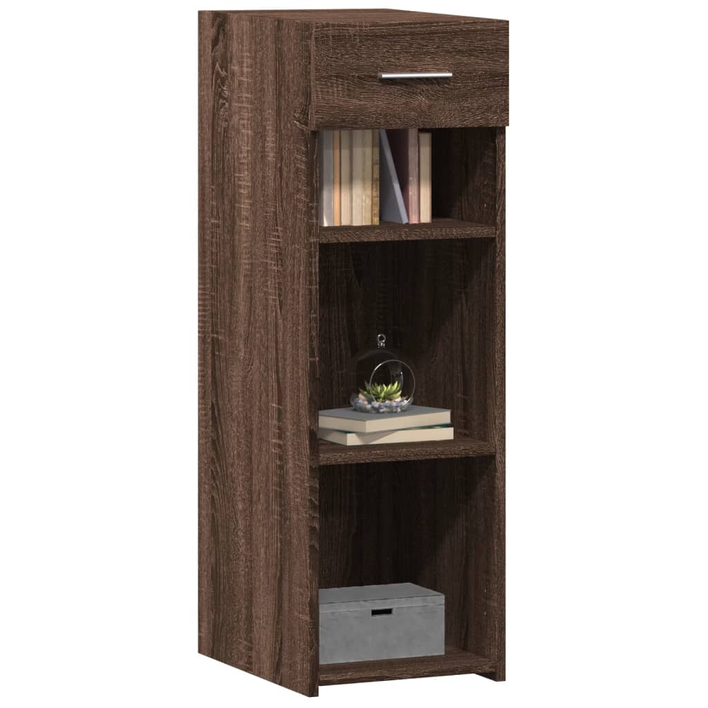 vidaXL Dulap, stejar maro, 30x42,5x93 cm, lemn prelucrat