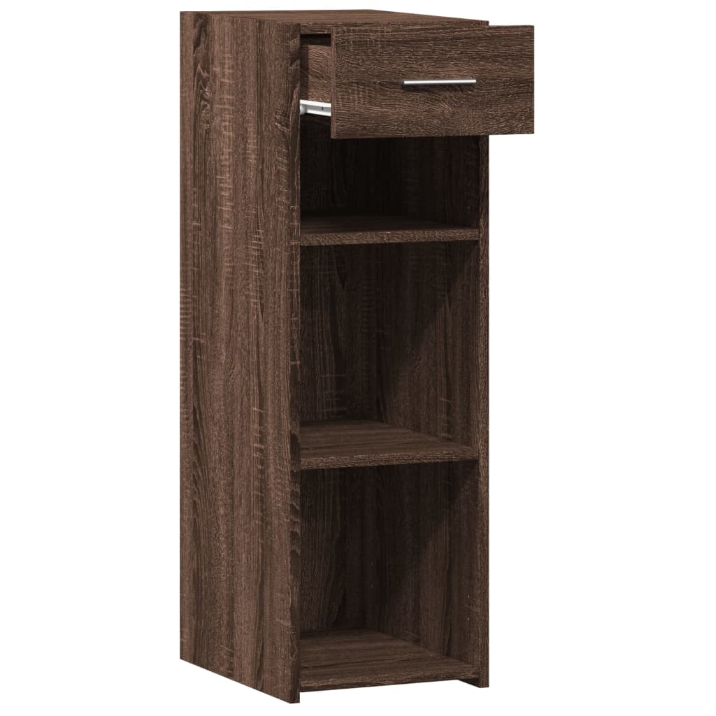 vidaXL Dulap, stejar maro, 30x42,5x93 cm, lemn prelucrat