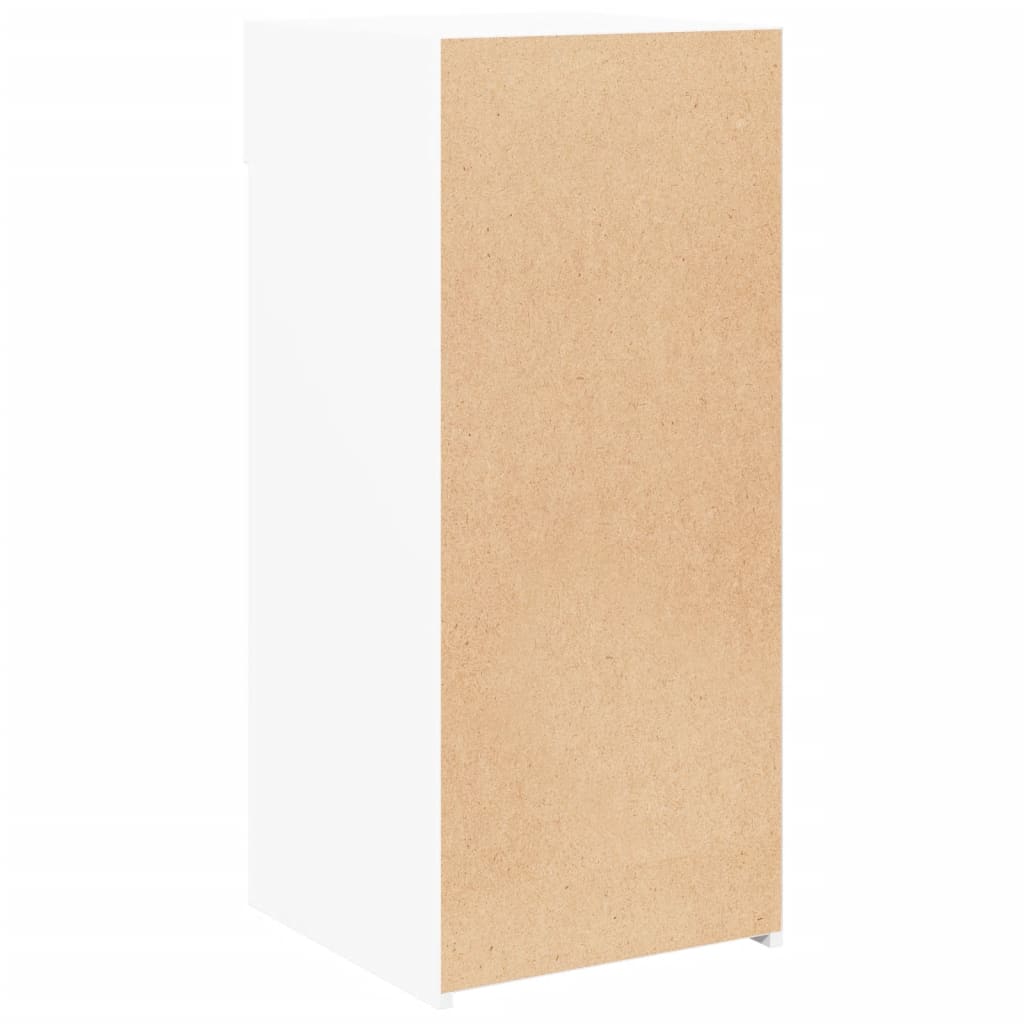 vidaXL Dulap, alb, 40x42,5x93 cm, lemn prelucrat