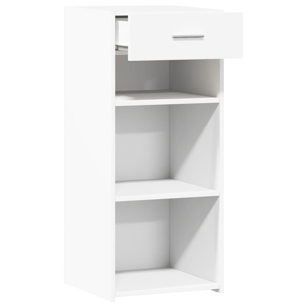 vidaXL Dulap, alb, 40x42,5x93 cm, lemn prelucrat
