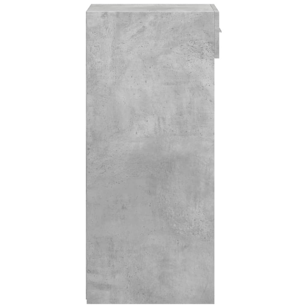vidaXL Dulap, gri beton, 40x42,5x93 cm, lemn prelucrat vidaXL Dulap, gri beton, 40x42,5x93 cm, lemn prelucrat