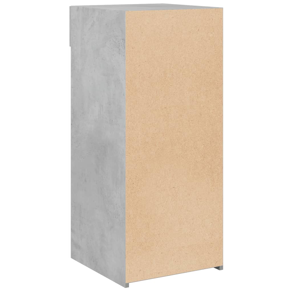 vidaXL Dulap, gri beton, 40x42,5x93 cm, lemn prelucrat vidaXL Dulap, gri beton, 40x42,5x93 cm, lemn prelucrat