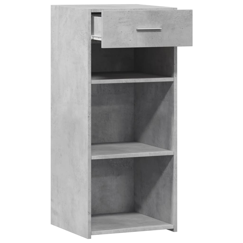 vidaXL Dulap, gri beton, 40x42,5x93 cm, lemn prelucrat vidaXL Dulap, gri beton, 40x42,5x93 cm, lemn prelucrat
