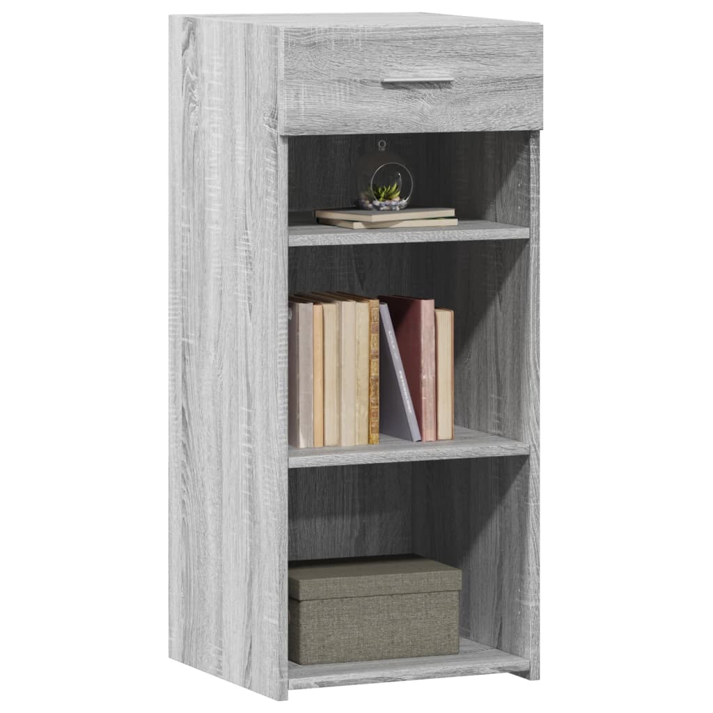 vidaXL Dulap, sonoma gri, 40x42,5x93 cm, lemn prelucrat