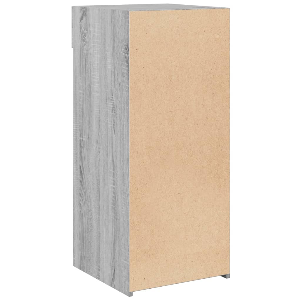 vidaXL Dulap, sonoma gri, 40x42,5x93 cm, lemn prelucrat