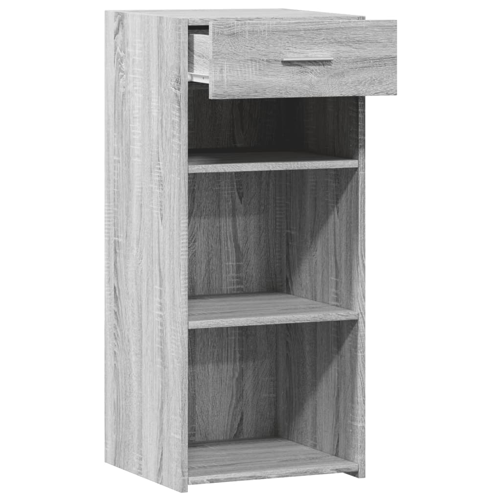 vidaXL Dulap, sonoma gri, 40x42,5x93 cm, lemn prelucrat