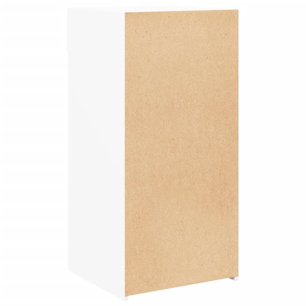 vidaXL Dulap, alb, 45x42,5x93 cm, lemn prelucrat