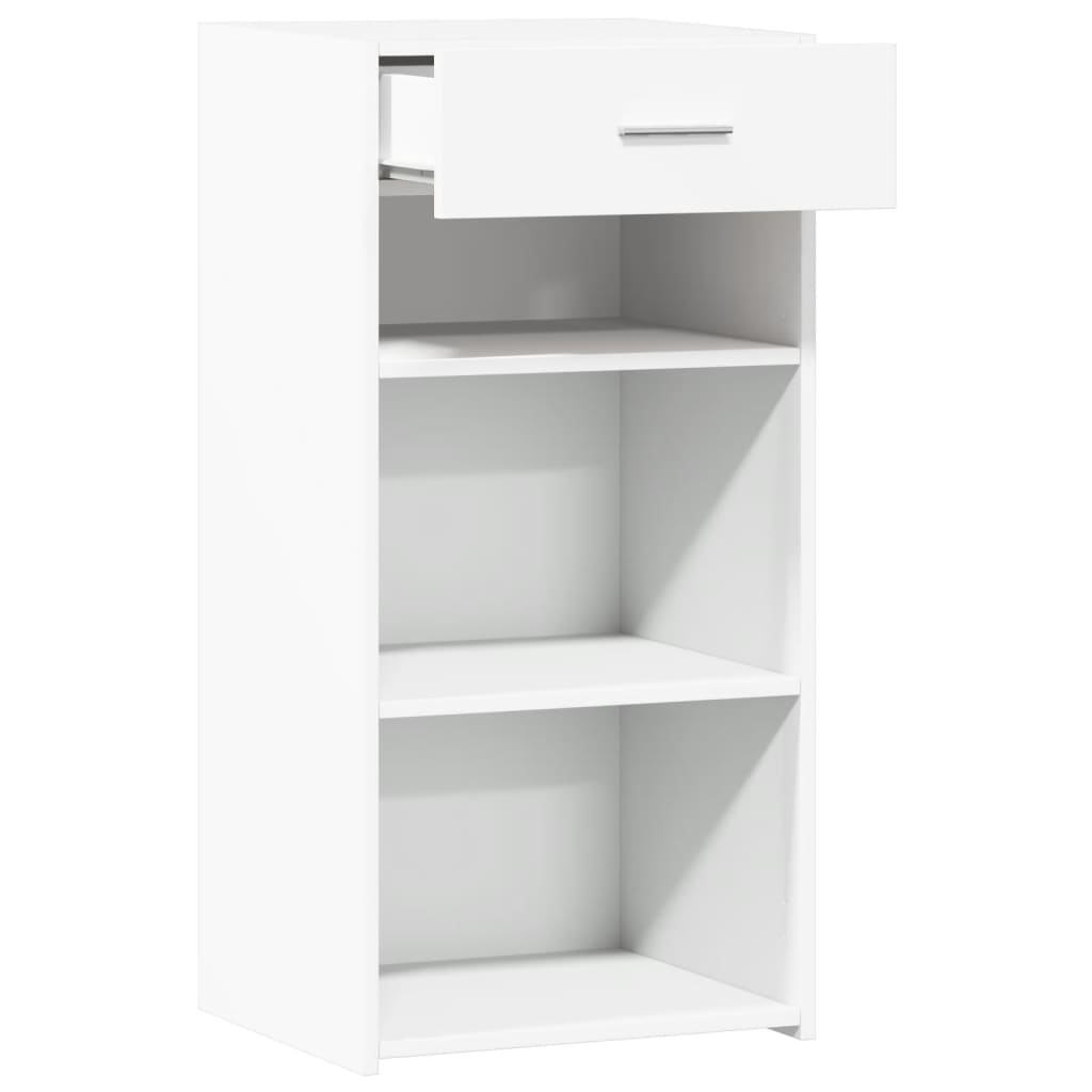 vidaXL Dulap, alb, 45x42,5x93 cm, lemn prelucrat