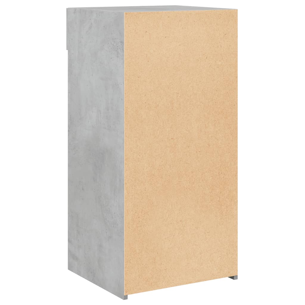 vidaXL Dulap, gri beton, 45x42,5x93 cm, lemn prelucrat vidaXL Dulap, gri beton, 45x42,5x93 cm, lemn prelucrat
