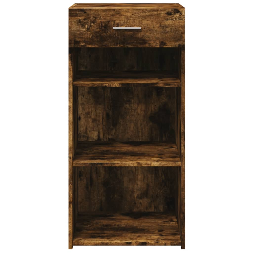 vidaXL Dulap, stejar afumat, 45x42,5x93 cm, lemn prelucrat