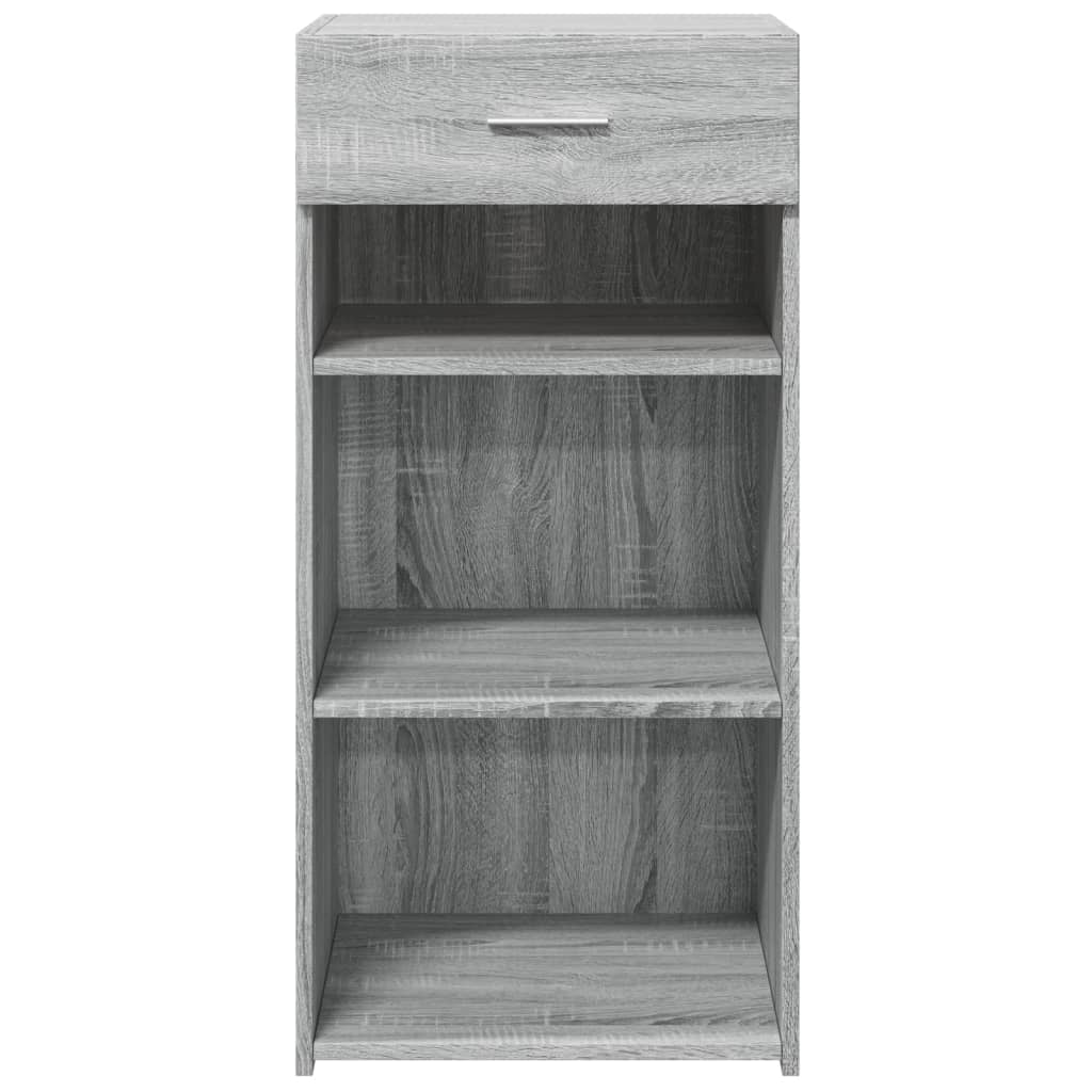 vidaXL Dulap, sonoma gri, 45x42,5x93 cm, lemn prelucrat