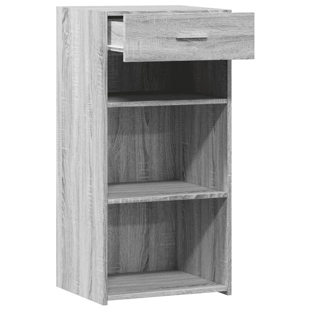 vidaXL Dulap, sonoma gri, 45x42,5x93 cm, lemn prelucrat