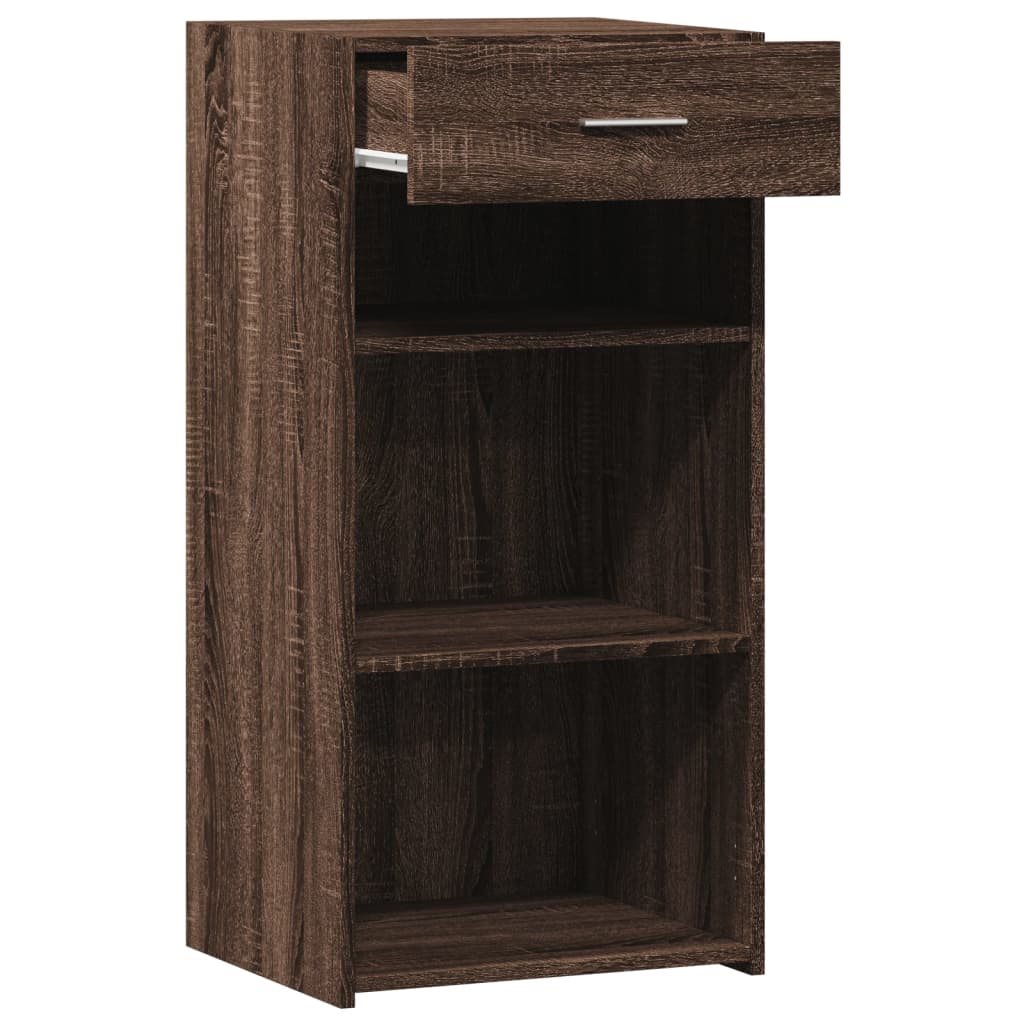 vidaXL Dulap, stejar maro, 45x42,5x93 cm, lemn prelucrat