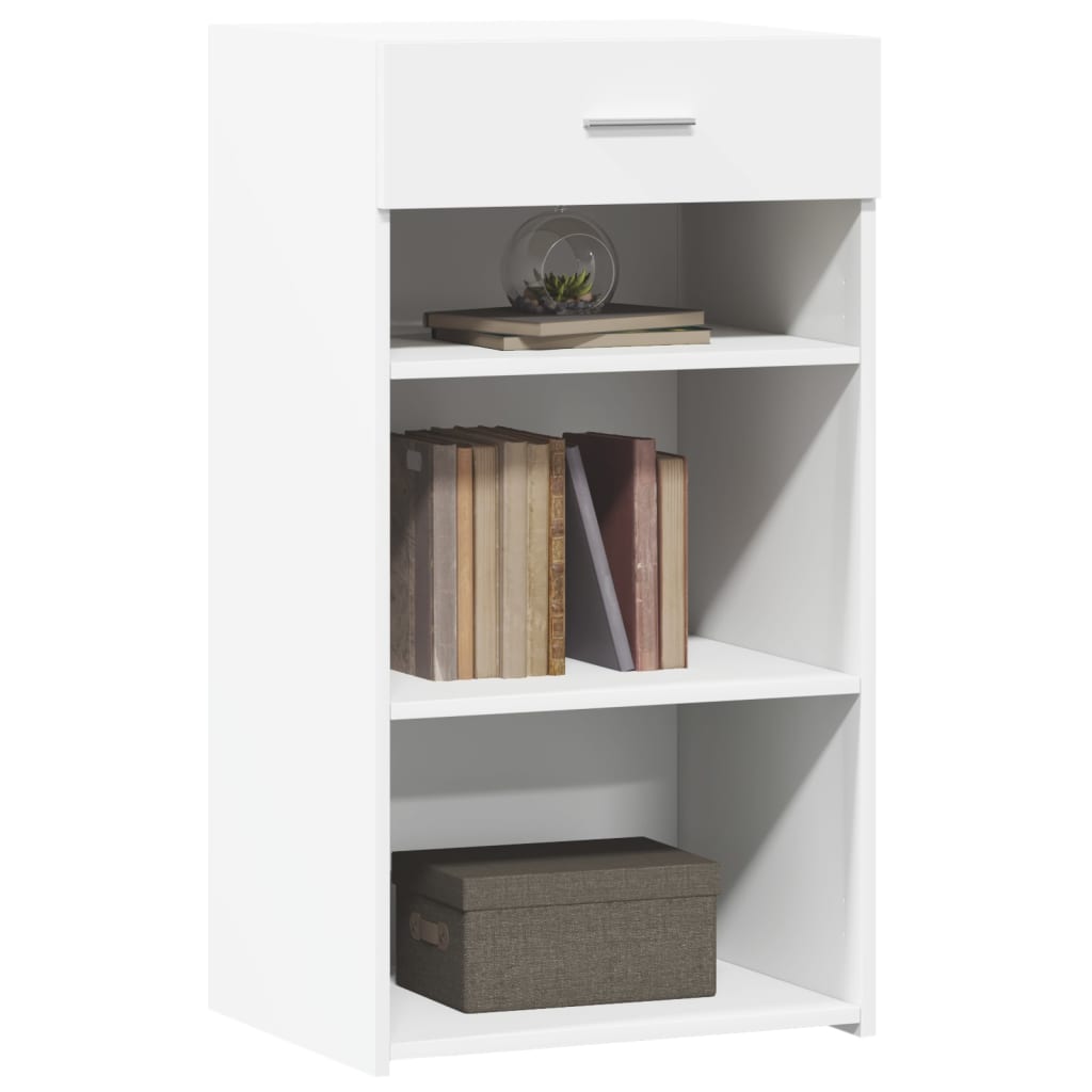 vidaXL Dulap, alb, 50x42,5x93 cm, lemn prelucrat