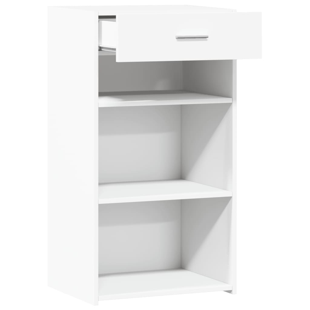 vidaXL Dulap, alb, 50x42,5x93 cm, lemn prelucrat