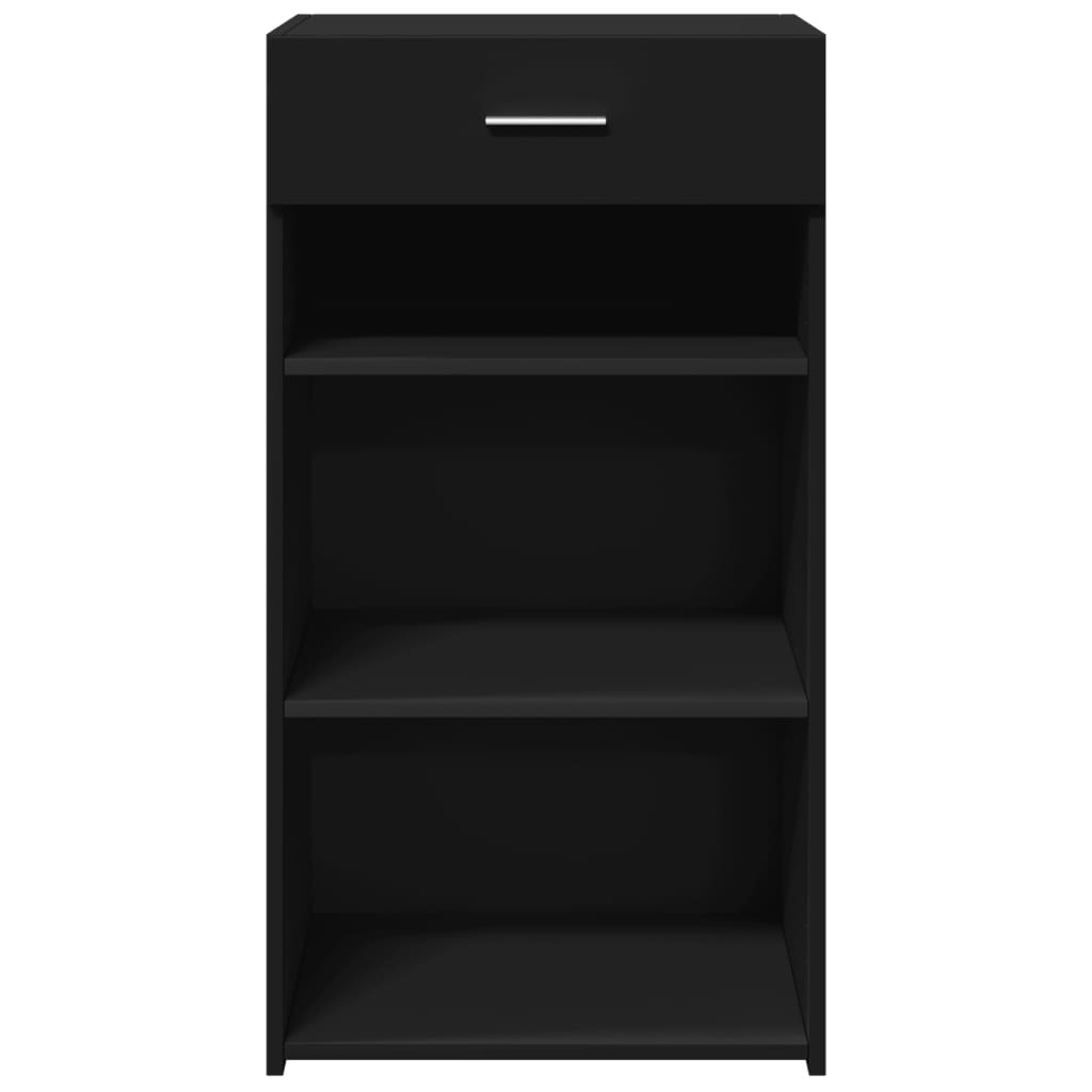 vidaXL Dulap, negru, 50x42,5x93 cm, lemn prelucrat