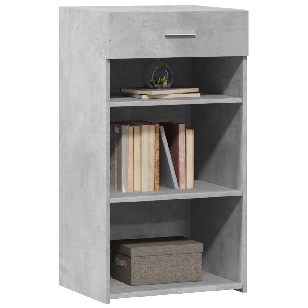 vidaXL Dulap, gri beton, 50x42,5x93 cm, lemn prelucrat vidaXL Dulap, gri beton, 50x42,5x93 cm, lemn prelucrat