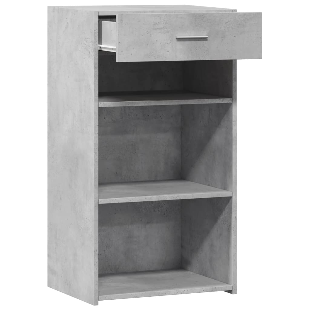 vidaXL Dulap, gri beton, 50x42,5x93 cm, lemn prelucrat vidaXL Dulap, gri beton, 50x42,5x93 cm, lemn prelucrat