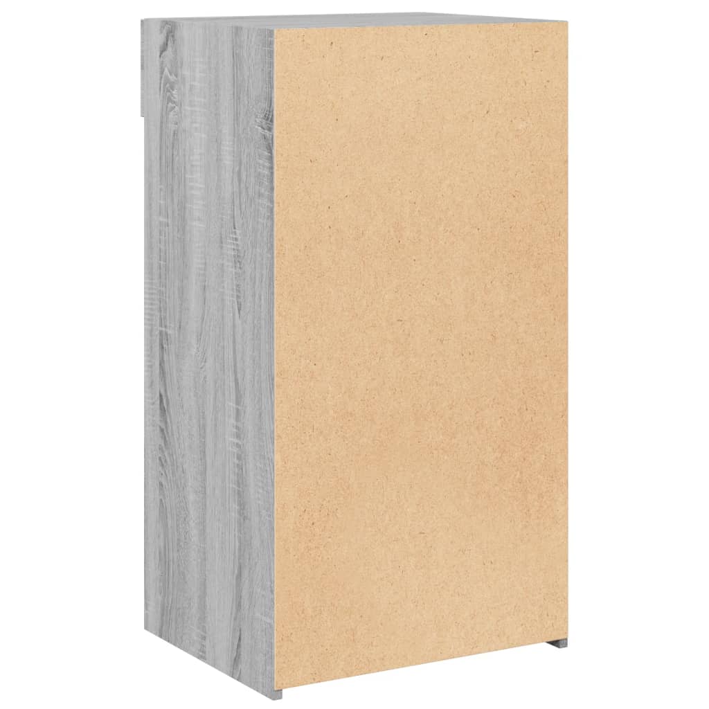 vidaXL Dulap, gri sonoma, 50x42,5x93 cm, lemn prelucrat