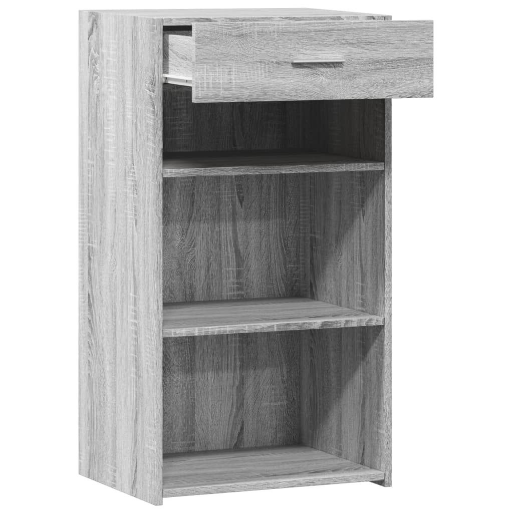 vidaXL Dulap, gri sonoma, 50x42,5x93 cm, lemn prelucrat