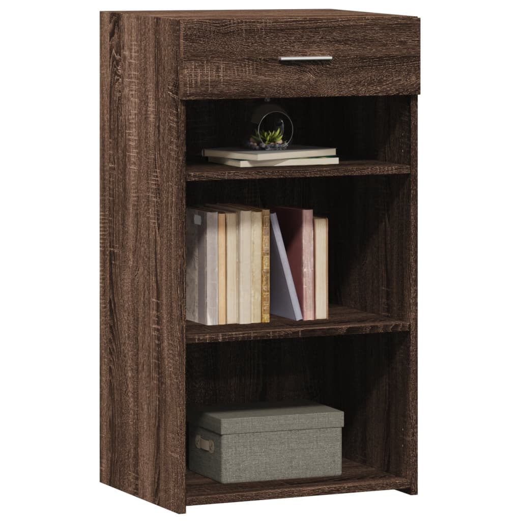 vidaXL Dulap, stejar maro, 50x42,5x93 cm, lemn prelucrat