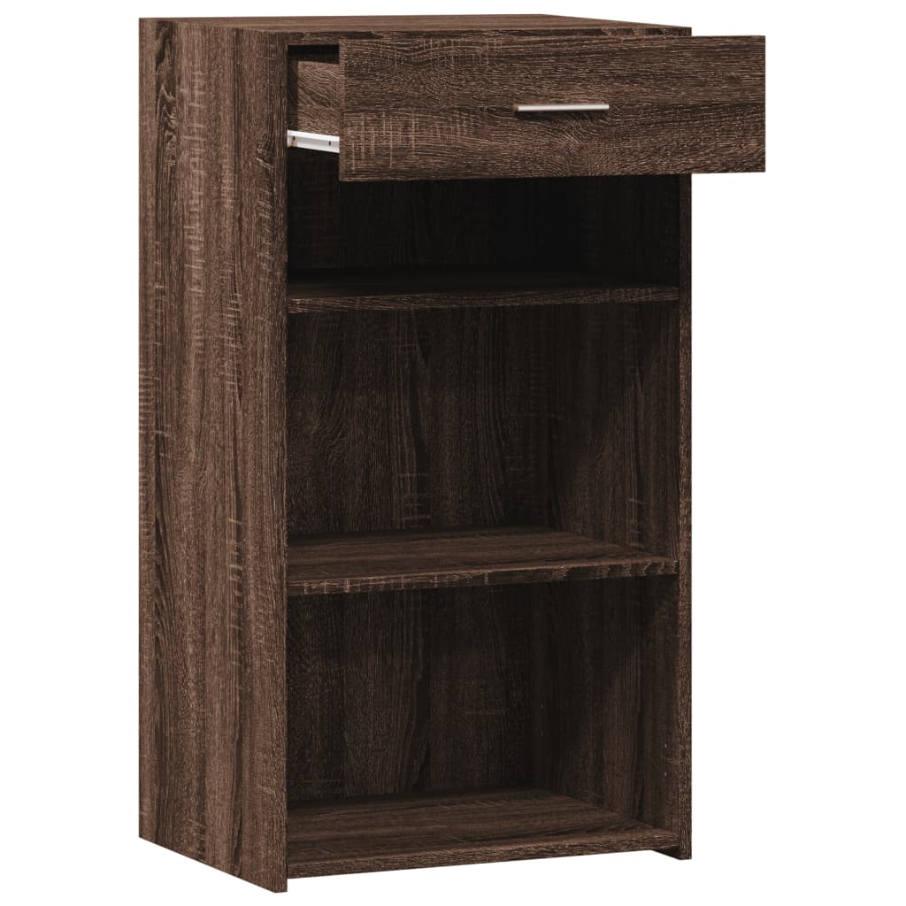 vidaXL Dulap, stejar maro, 50x42,5x93 cm, lemn prelucrat