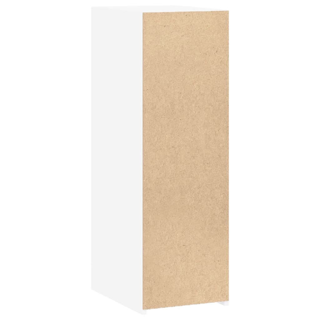 vidaXL Servantă, alb, 30x41x93 cm, lemn prelucrat vidaXL Servantă, alb, 30x41x93 cm, lemn prelucrat