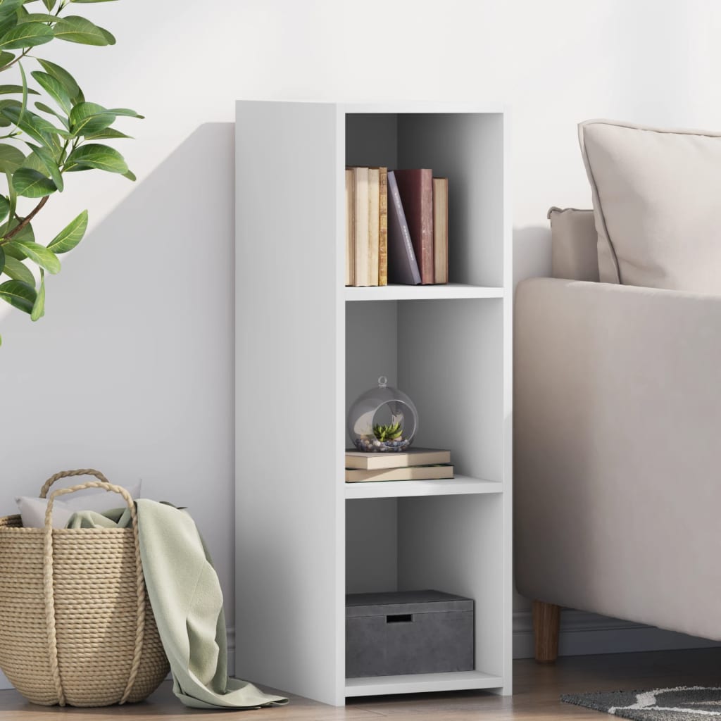 vidaXL Servantă, alb, 30x41x93 cm, lemn prelucrat vidaXL Servantă, alb, 30x41x93 cm, lemn prelucrat