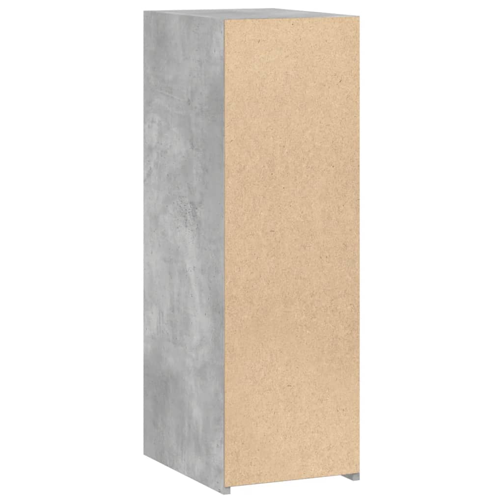 vidaXL Dulap, gri beton, 30x41x93 cm, lemn prelucrat vidaXL Dulap, gri beton, 30x41x93 cm, lemn prelucrat