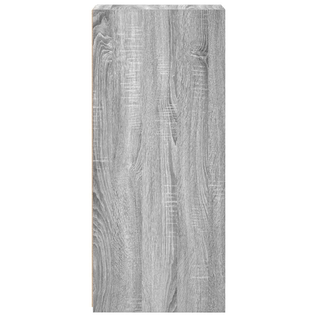 vidaXL Dulap, gri sonoma, 30x41x93 cm, lemn compozit