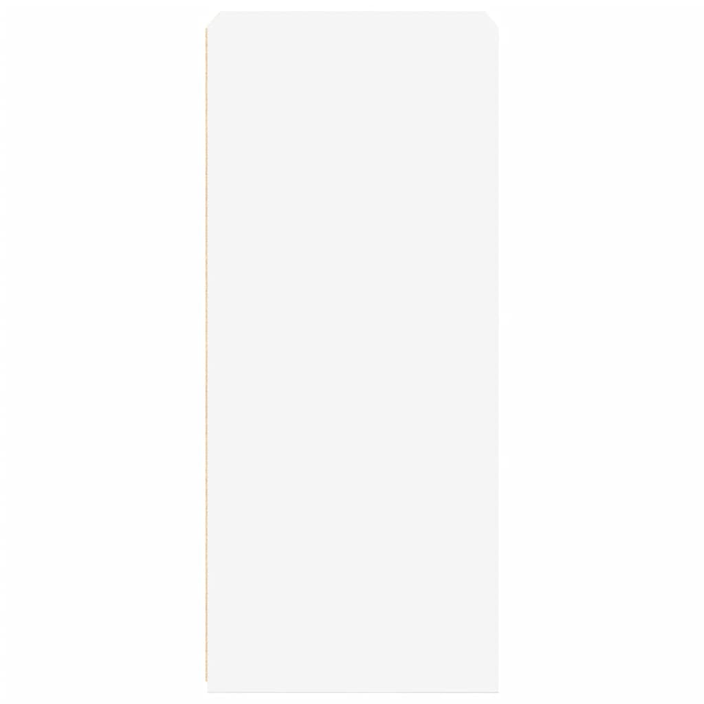 vidaXL Dulap, alb, 45x41x93 cm, lemn compozit