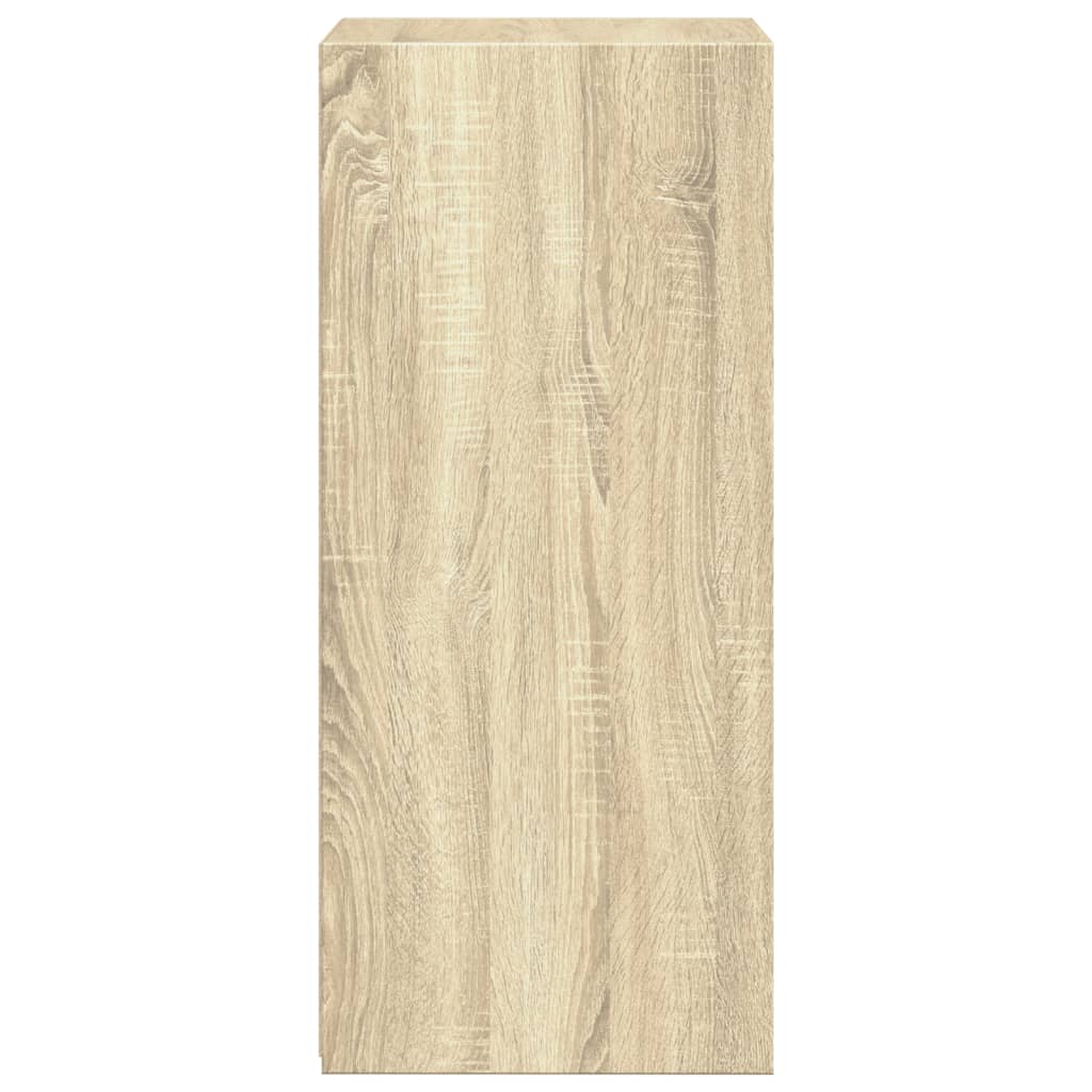 vidaXL Servantă, stejar sonoma, 45x41x93 cm, lemn compozit