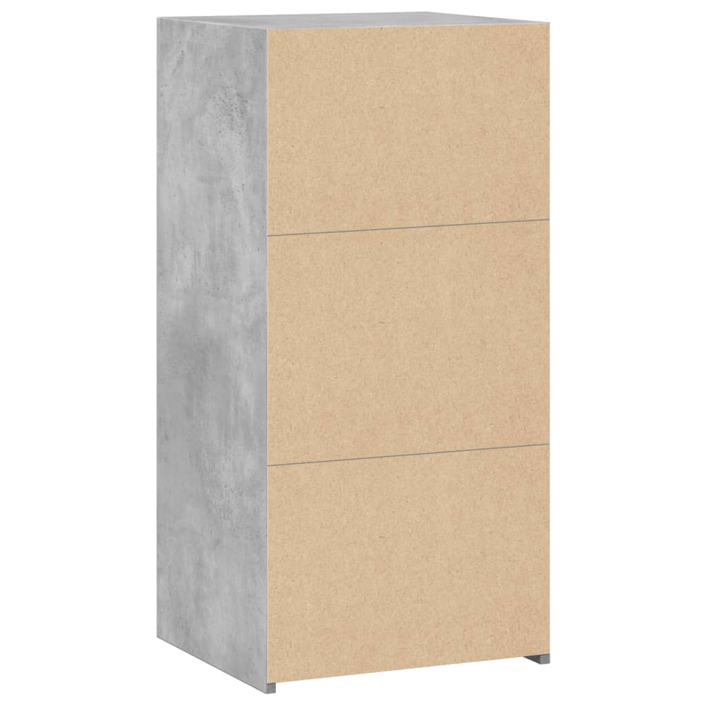 vidaXL Dulap, gri beton, 45x41x93 cm, lemn prelucrat vidaXL Dulap, gri beton, 45x41x93 cm, lemn prelucrat